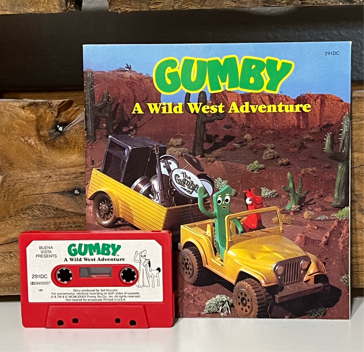 Gumby A Wild West Adventure Read-A-Long Book & Tape – 2nd Time