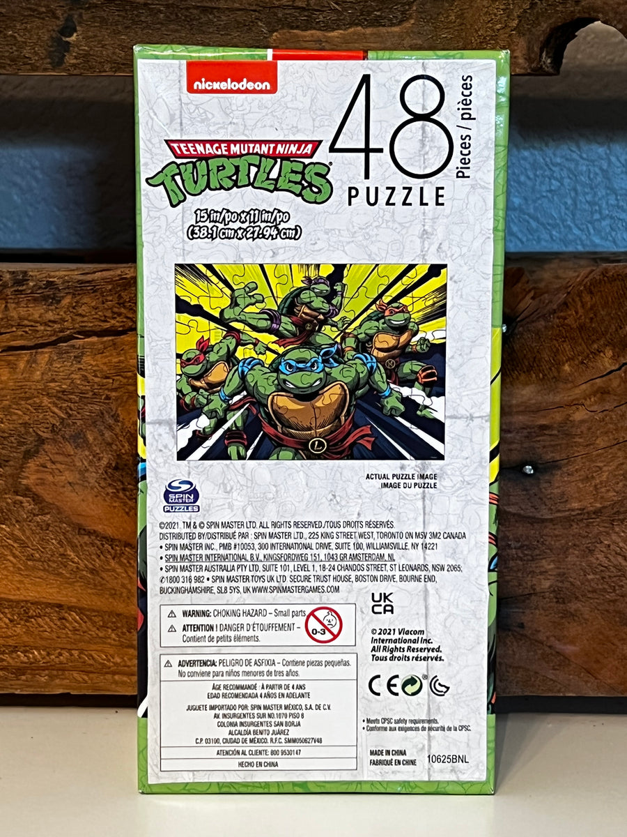 TMNT Retro 48 Piece Puzzle – 2nd Time Around Toys And Comics