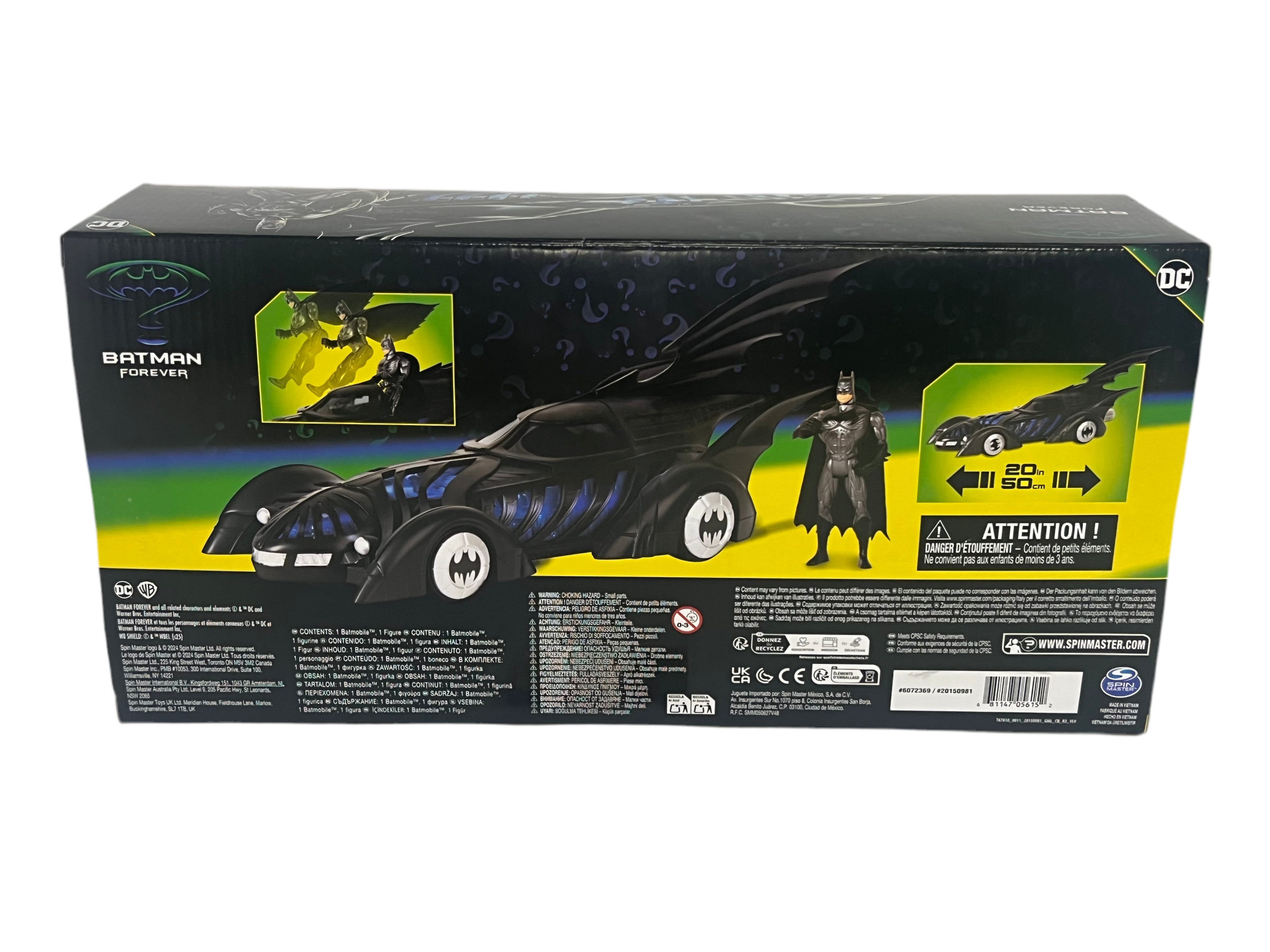 Batman Forever Retro Collection Batmobile + Batman