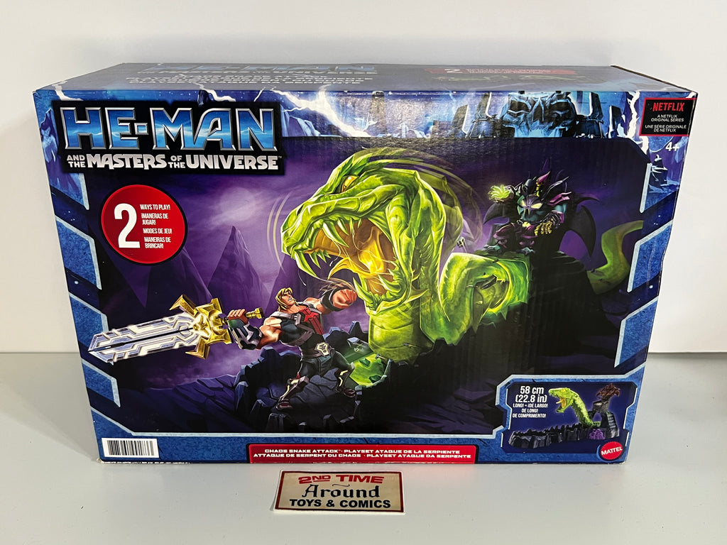 He-Man And The Masters Of The Universe Chaos Snake Attack Playset