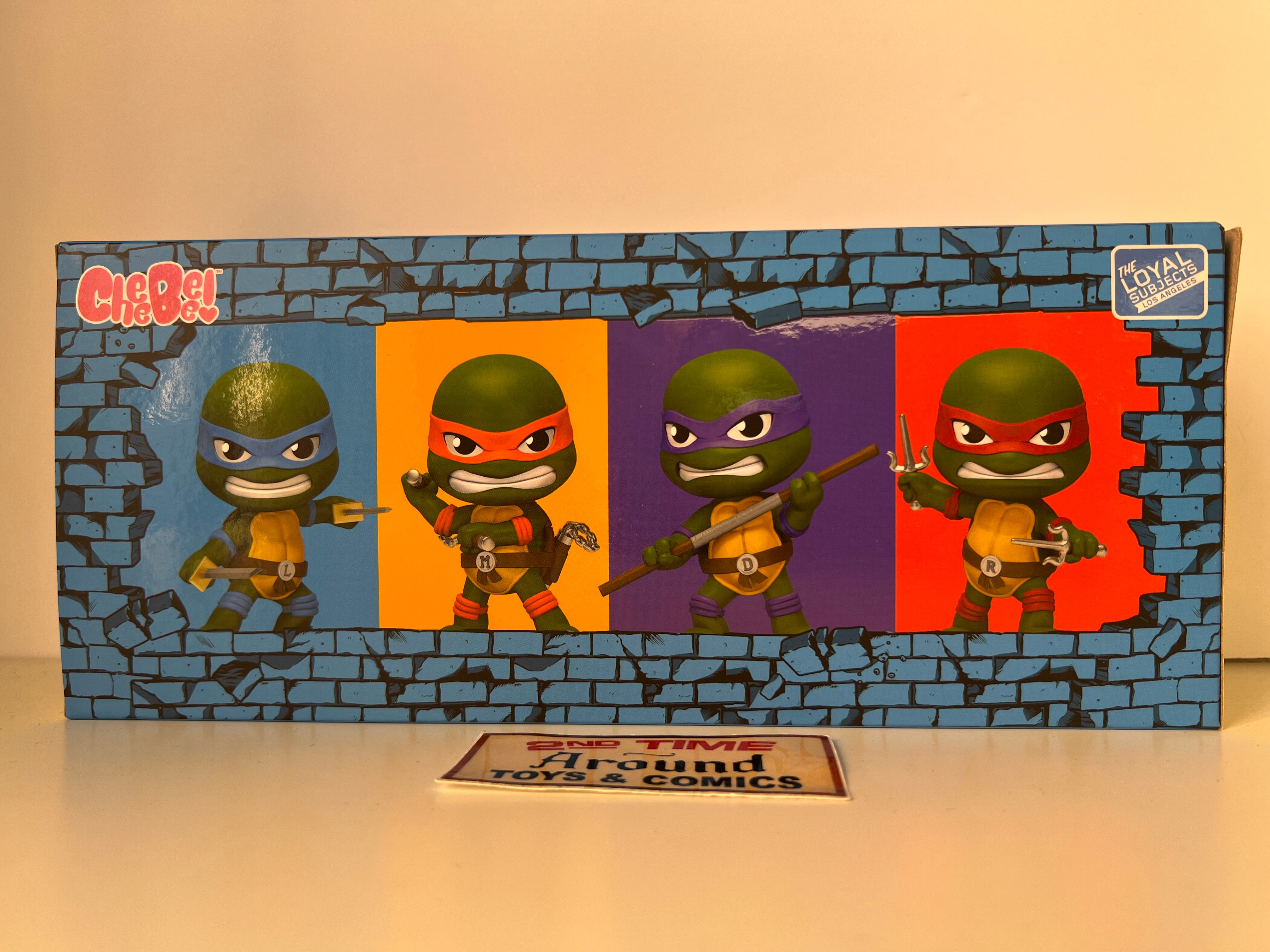 TMNT CheeBee! Convention Exclusive 4 Pack