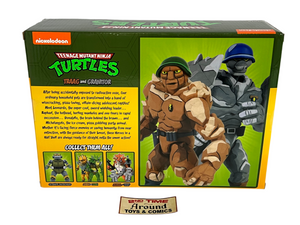 NECA TMNT Toon Traag And Granitor 2 Pack