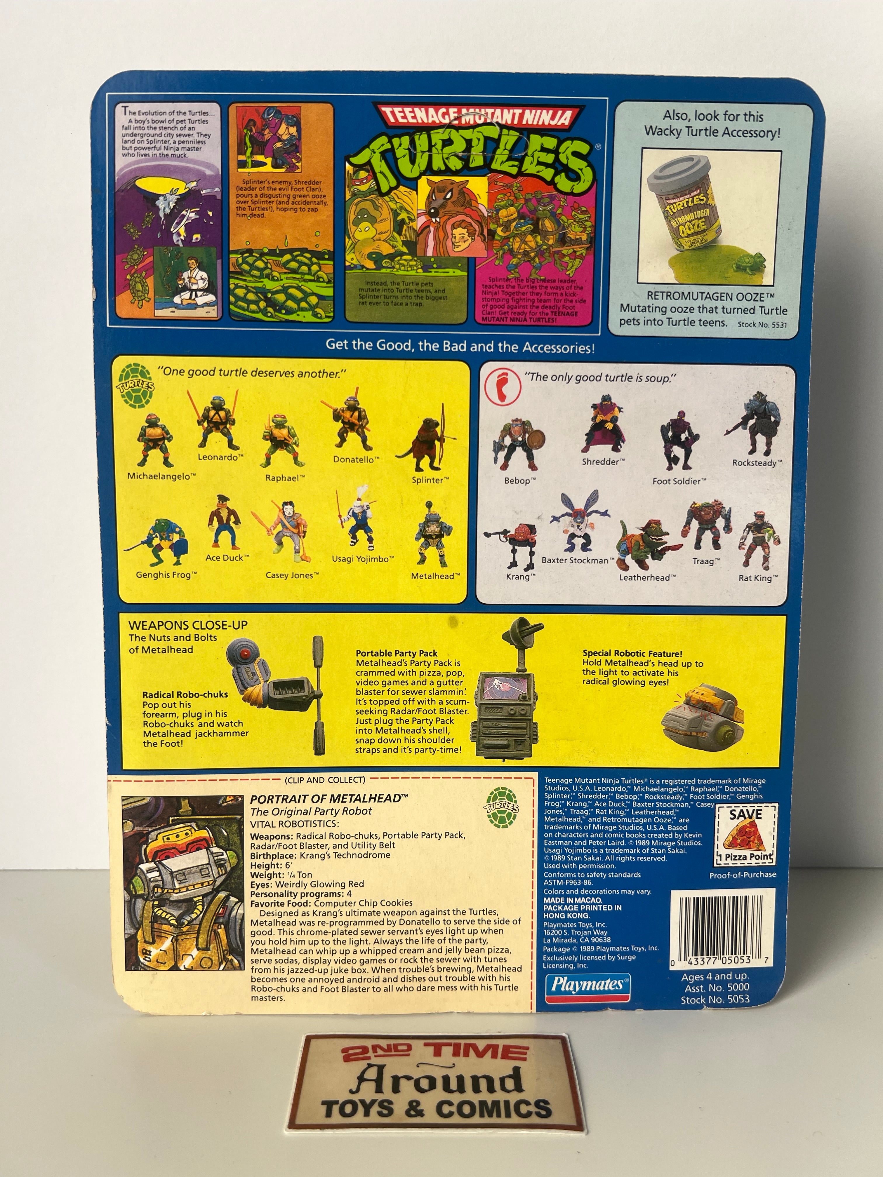 TMNT Metalhead 19-Back