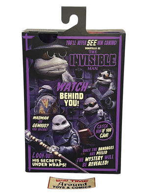 NECA TMNT Universal Monsters Donatello As The Imvisible Man