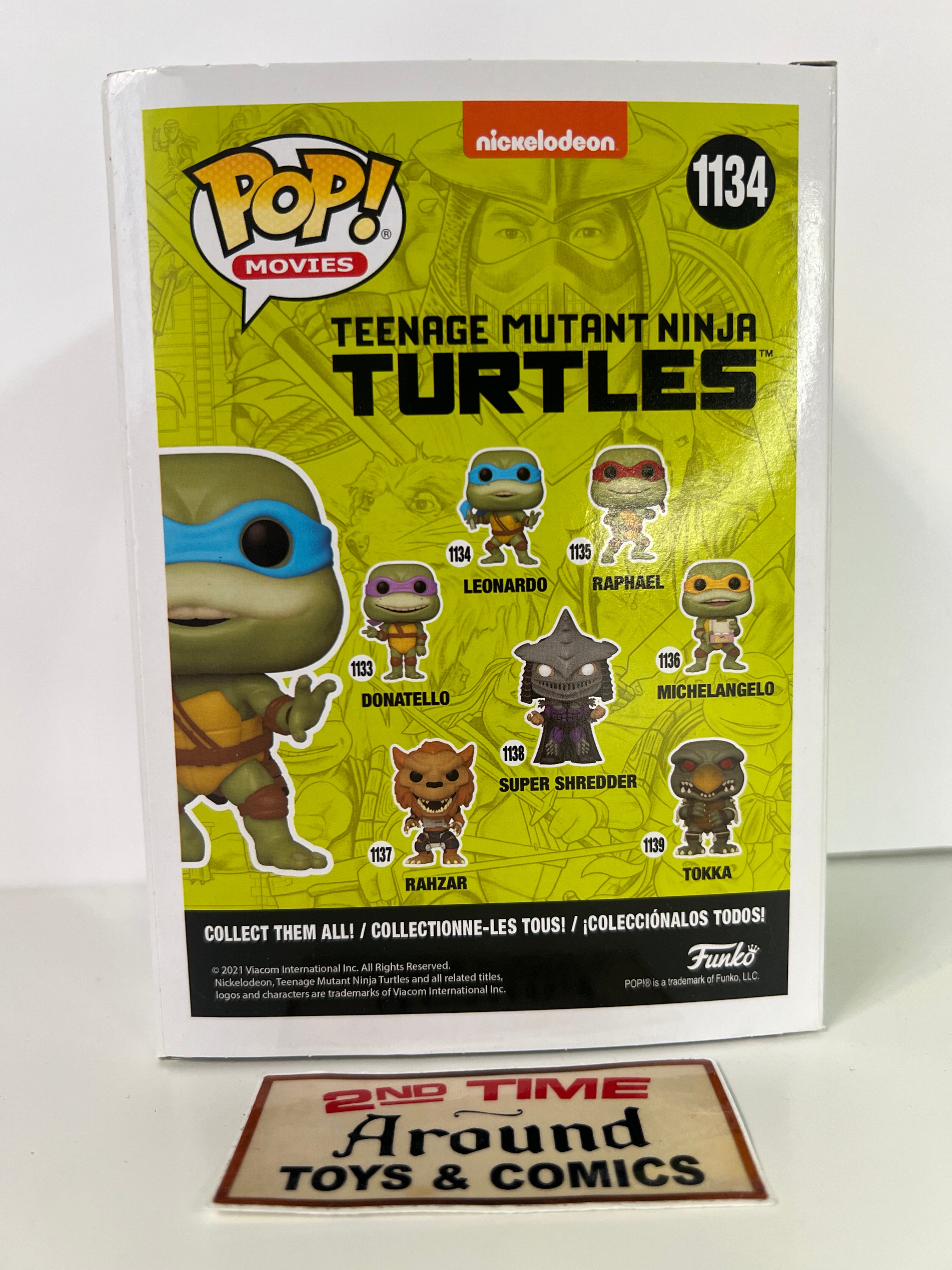 Funko POP! Movies TMNT Leonardo 1134