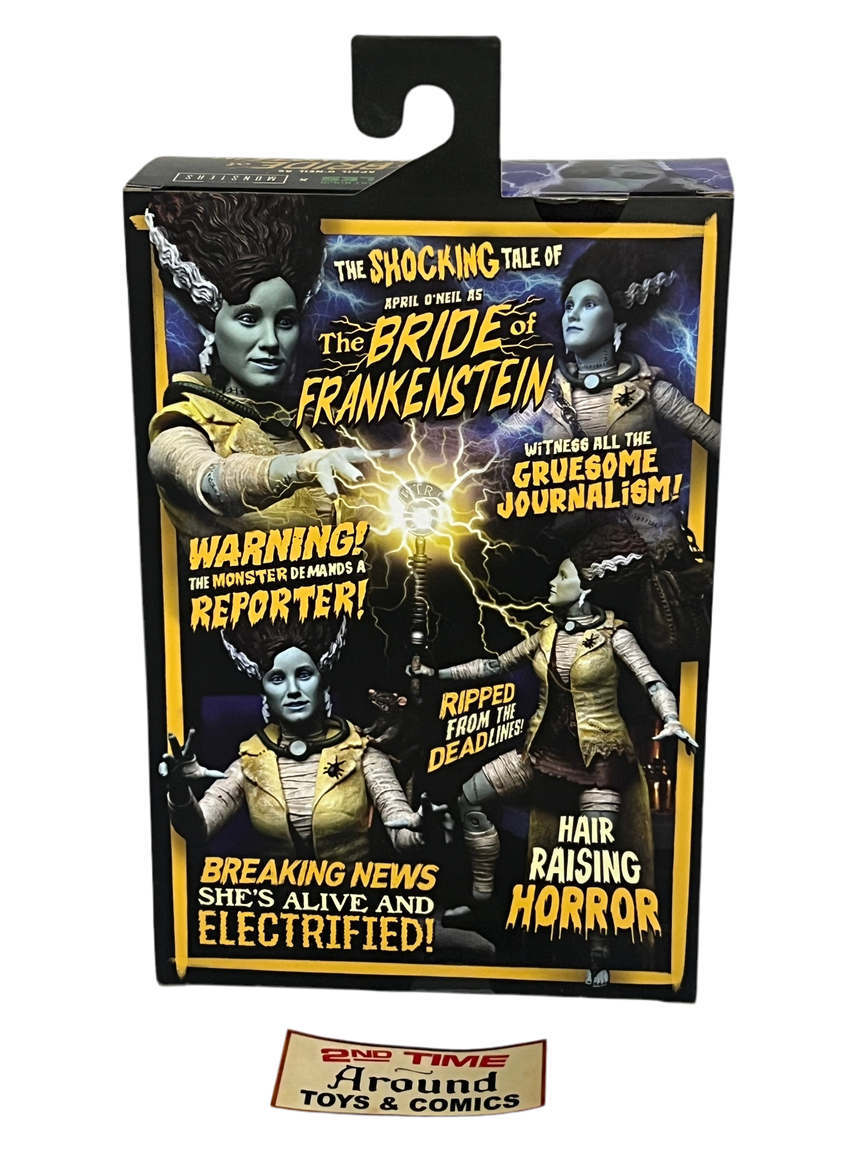 NECA TMNT Universal Monsters April O’Neil As The Bride Of Frankenstein