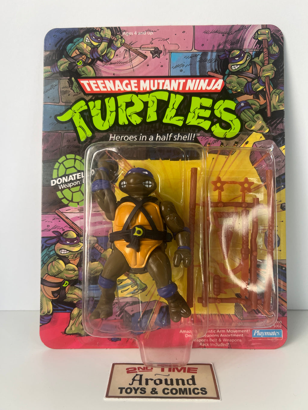 TMNT 1988 Donatello 10-Back