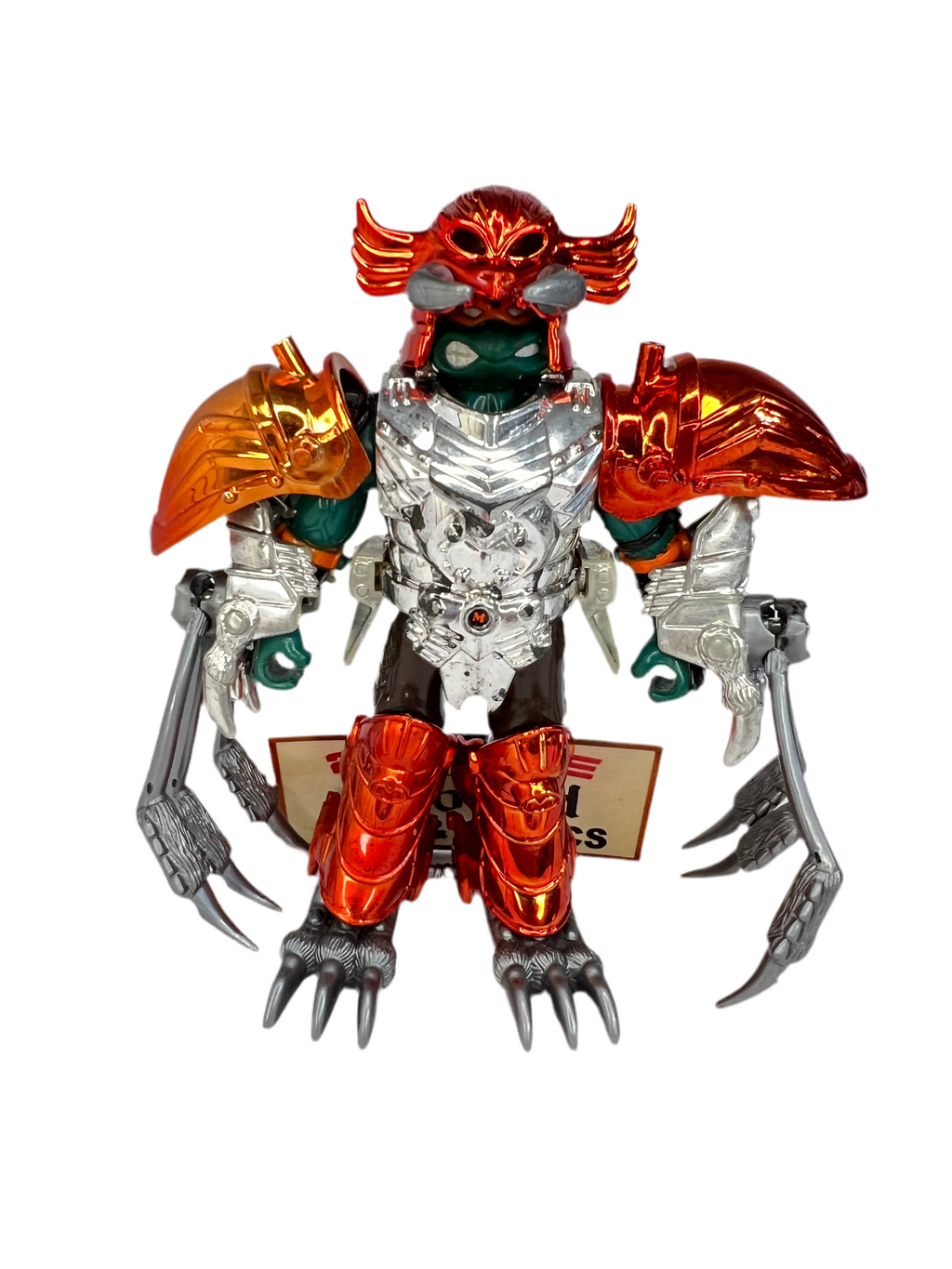 TMNT Metal Mutants Michaelangelo With Beetle Spirit Armor