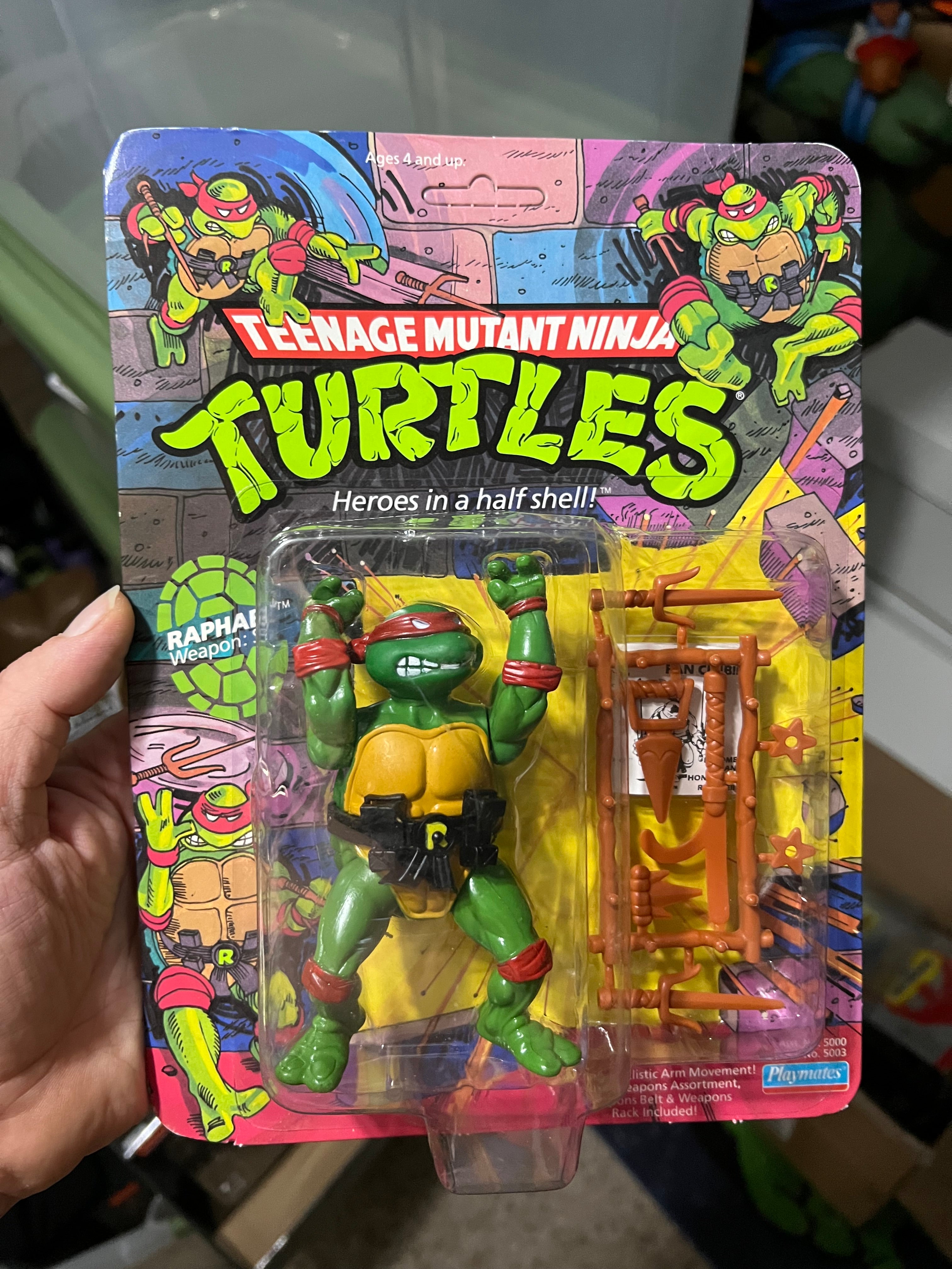 TMNT 1988 Raphael 10-Back FCF