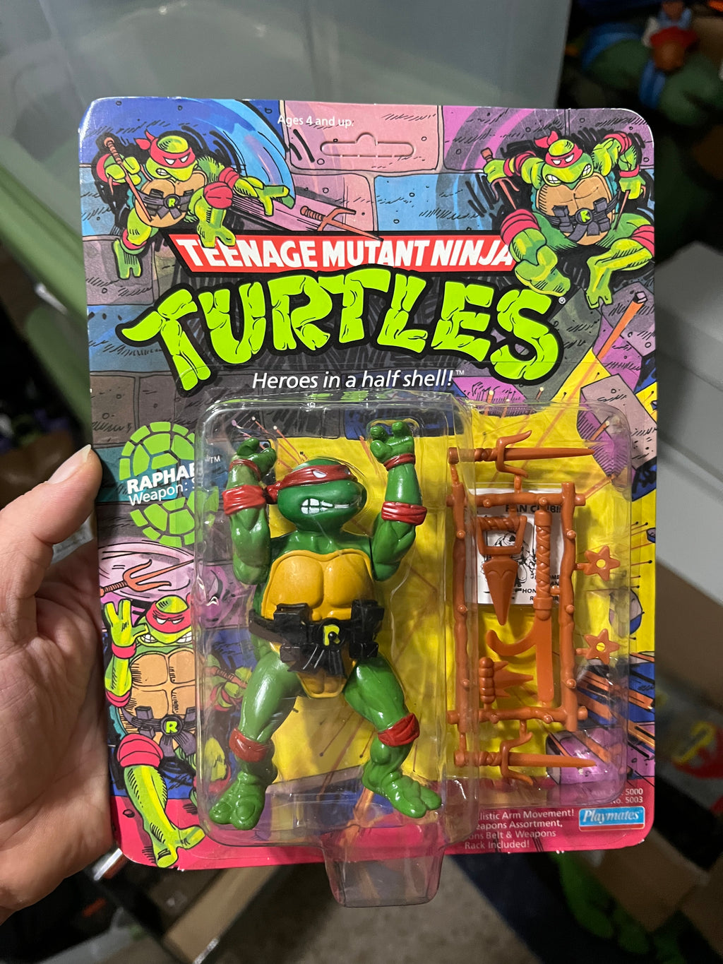 TMNT 1988 Raphael 10-Back FCF