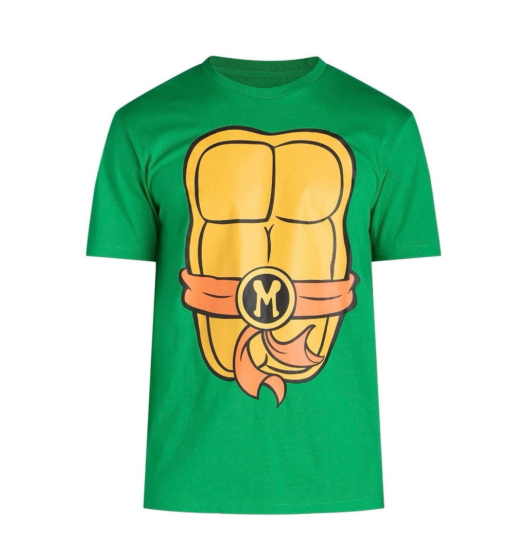 TMNT Halloween Costume Tee With Mikey Mask