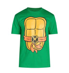 TMNT Halloween Costume Tee With Mikey Mask