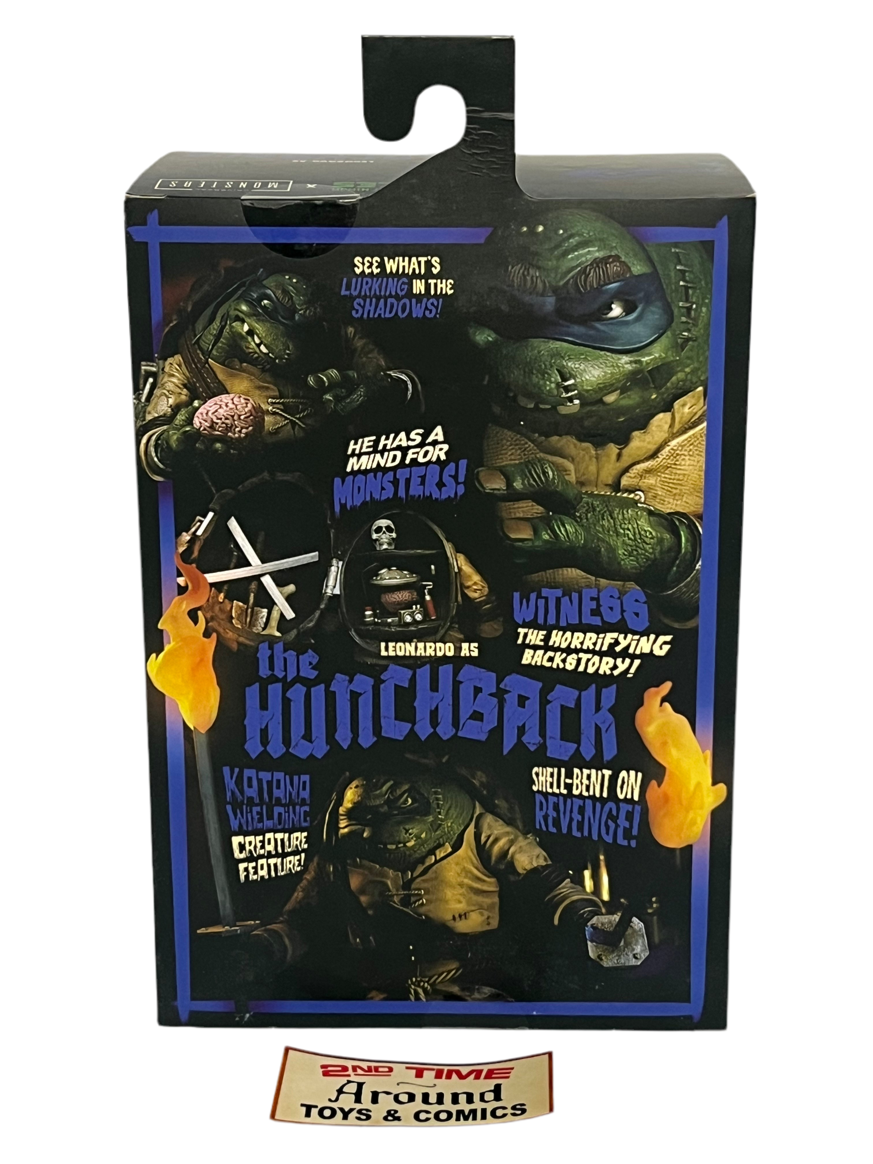 NECA TMNT Universal Monsters Leonardo As The Hunchback