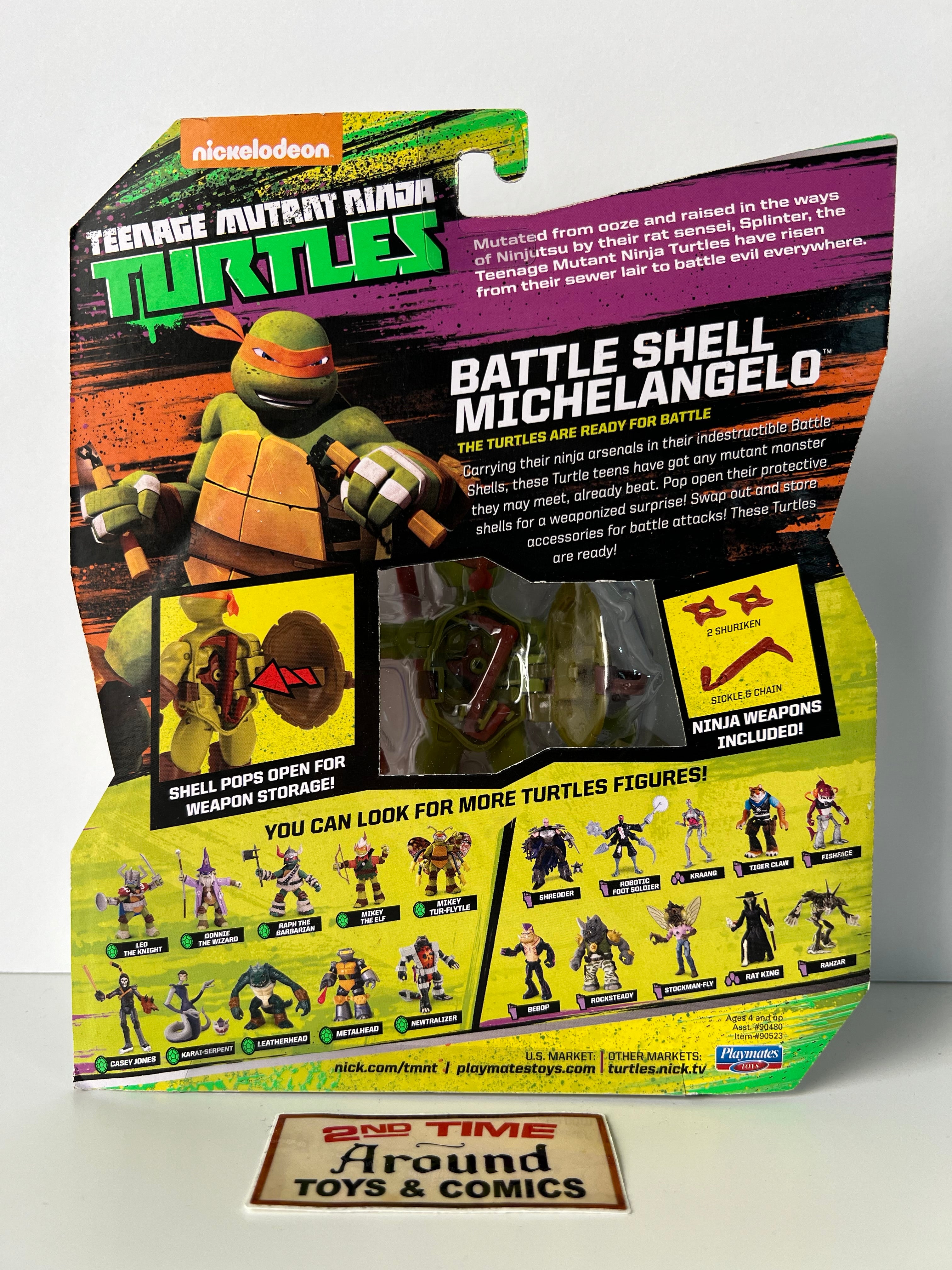 TMNT Battle Shell Michelangelo