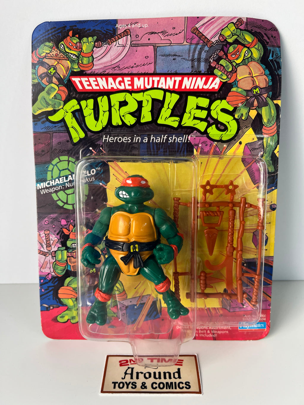 TMNT Michaelangelo 10-Back