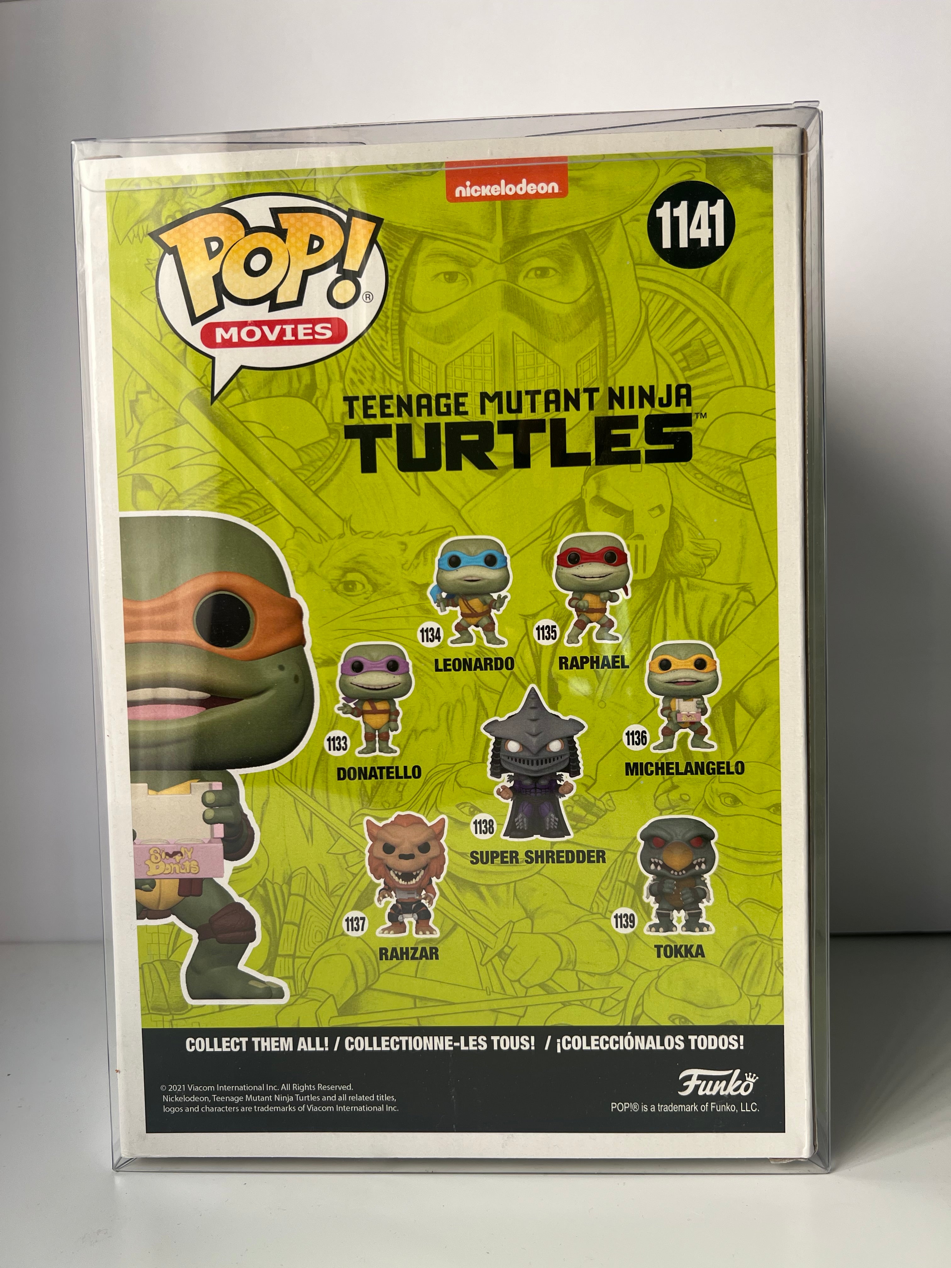 Funko POP! Movies TMNT Jumbo Michelangelo Walmart Exclusive 1141