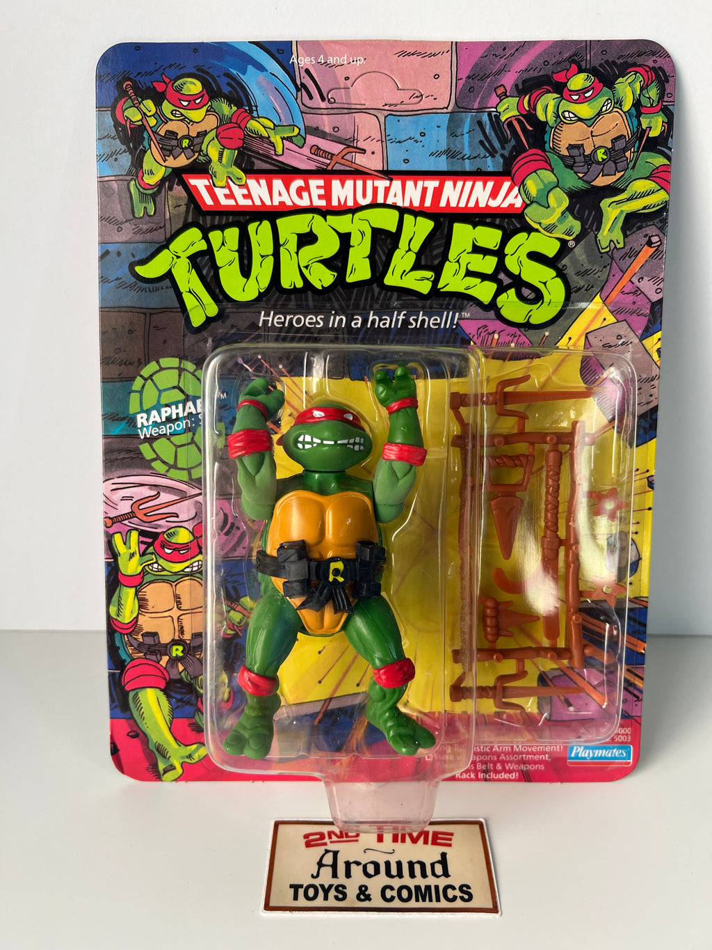TMNT Raphael 10-Back