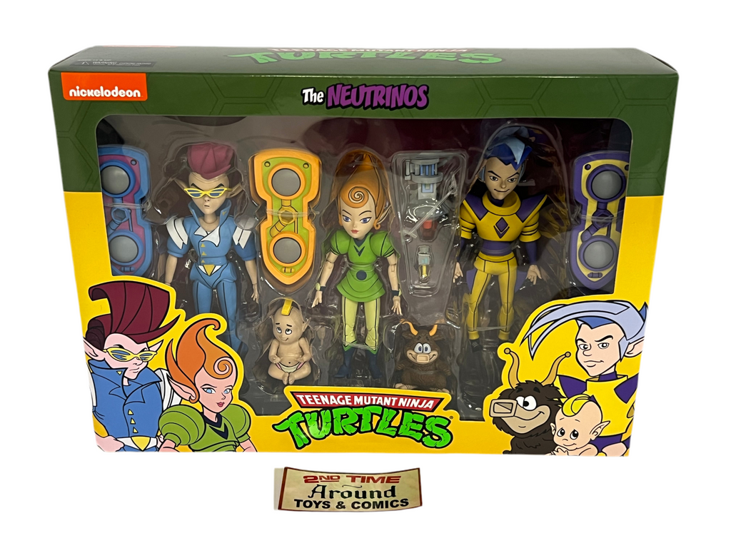 NECA TMNT Toon The Neutrinos 3 Pack