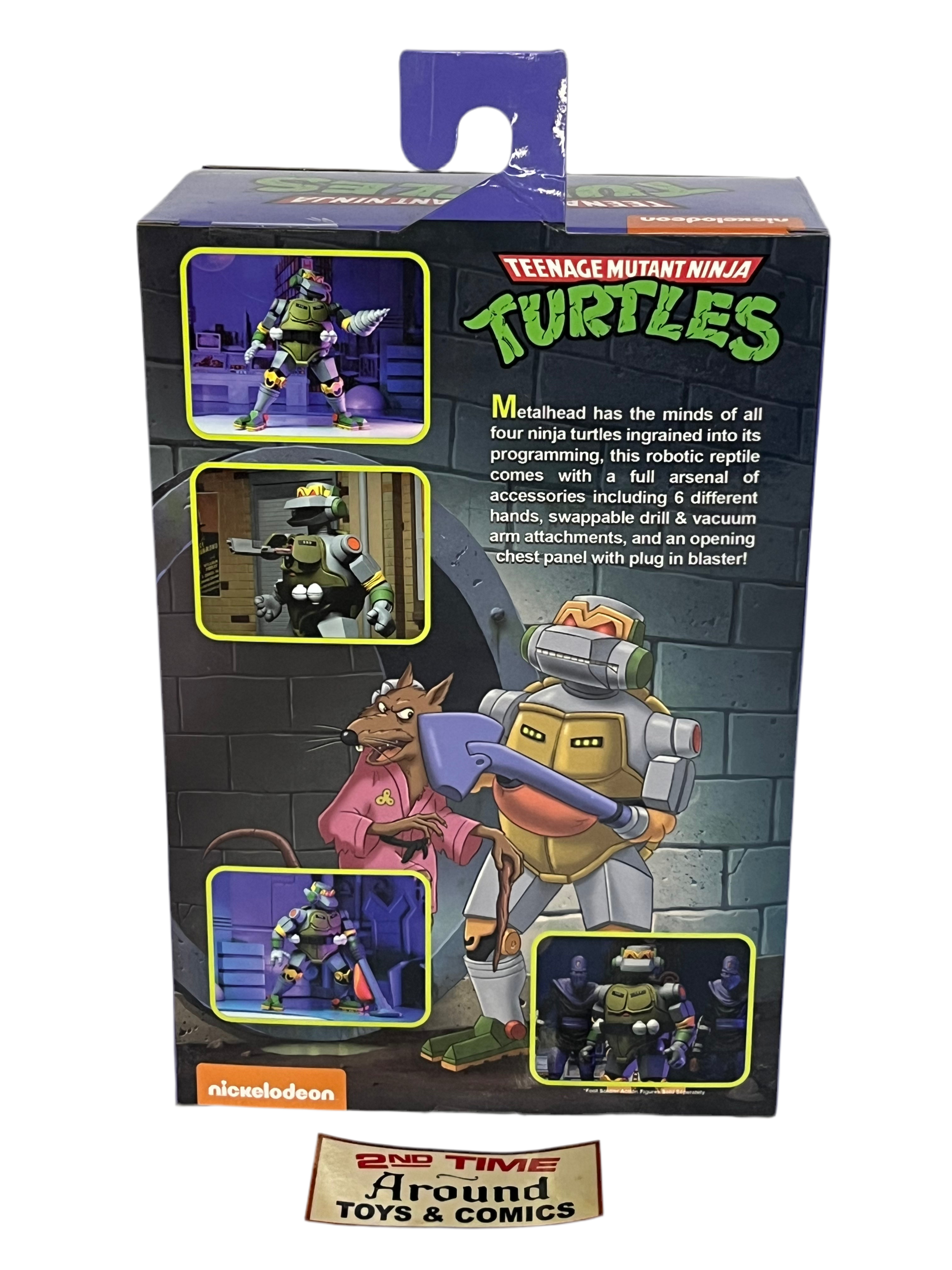 NECA TMNT Toon The Mighty Metalhead
