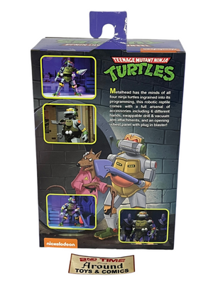 NECA TMNT Toon The Mighty Metalhead
