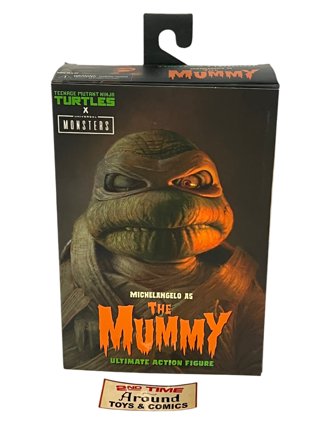 NECA TMNT Universal Monsters Michaelangelo As The Mummy