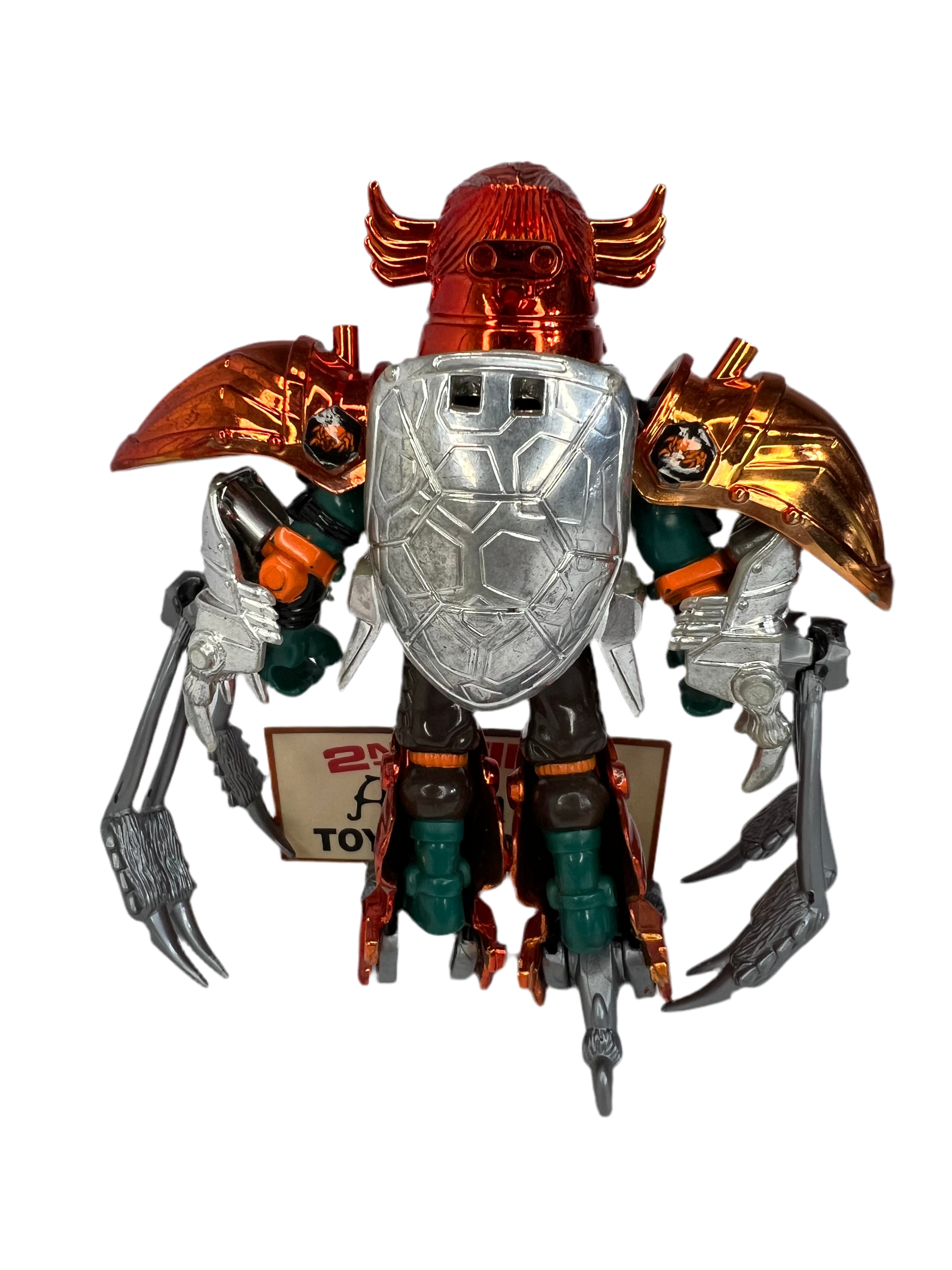 TMNT Metal Mutants Michaelangelo With Beetle Spirit Armor