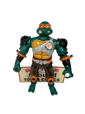 TMNT Metal Mutants Michaelangelo With Beetle Spirit Armor