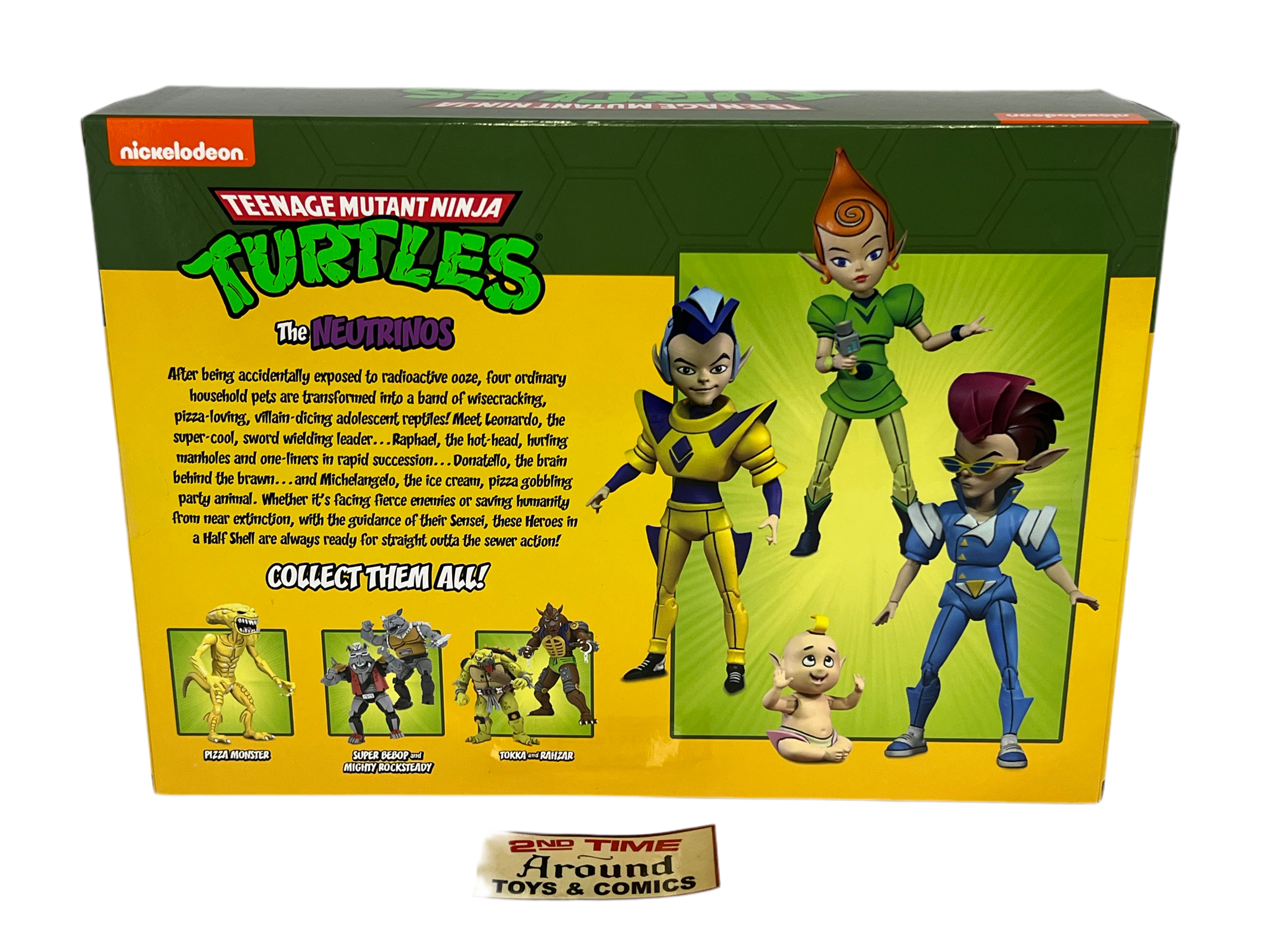 NECA TMNT Toon The Neutrinos 3 Pack