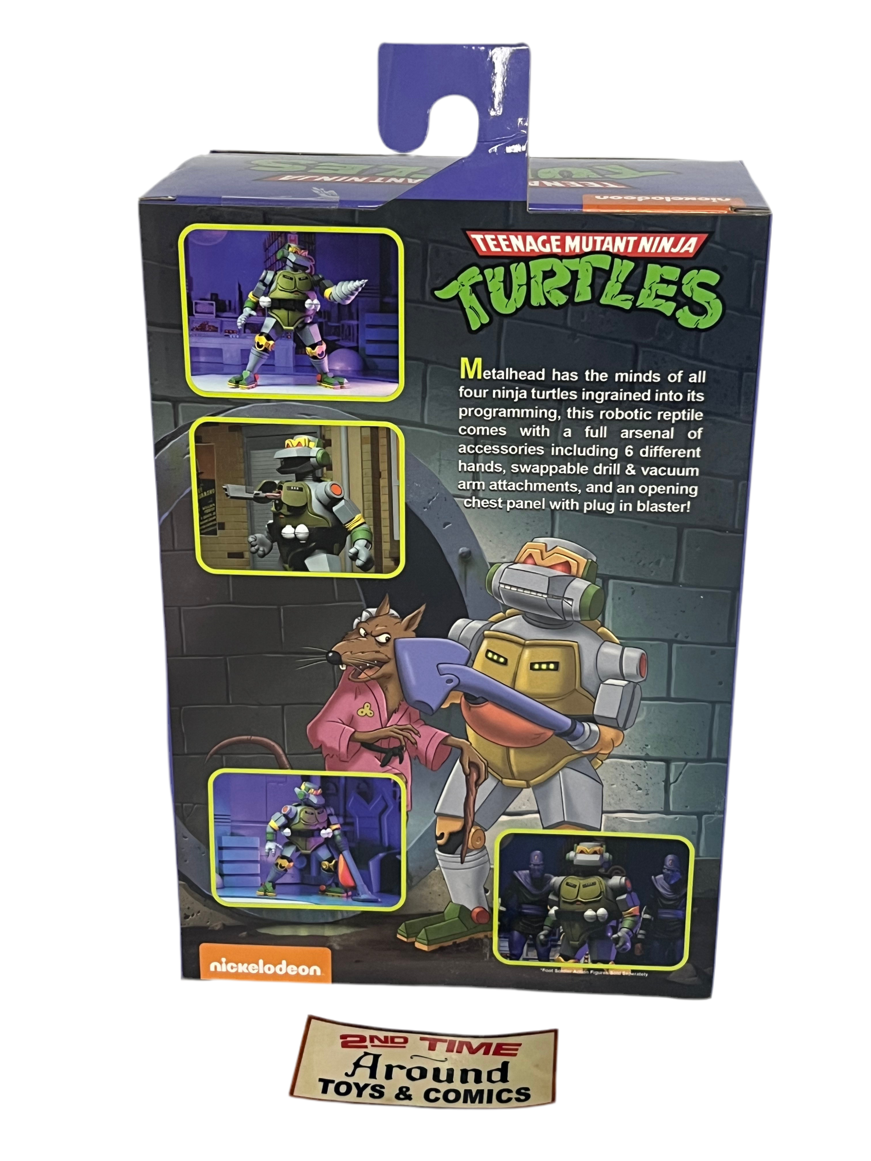 NECA TMNT Toon The Mighty Metalhead