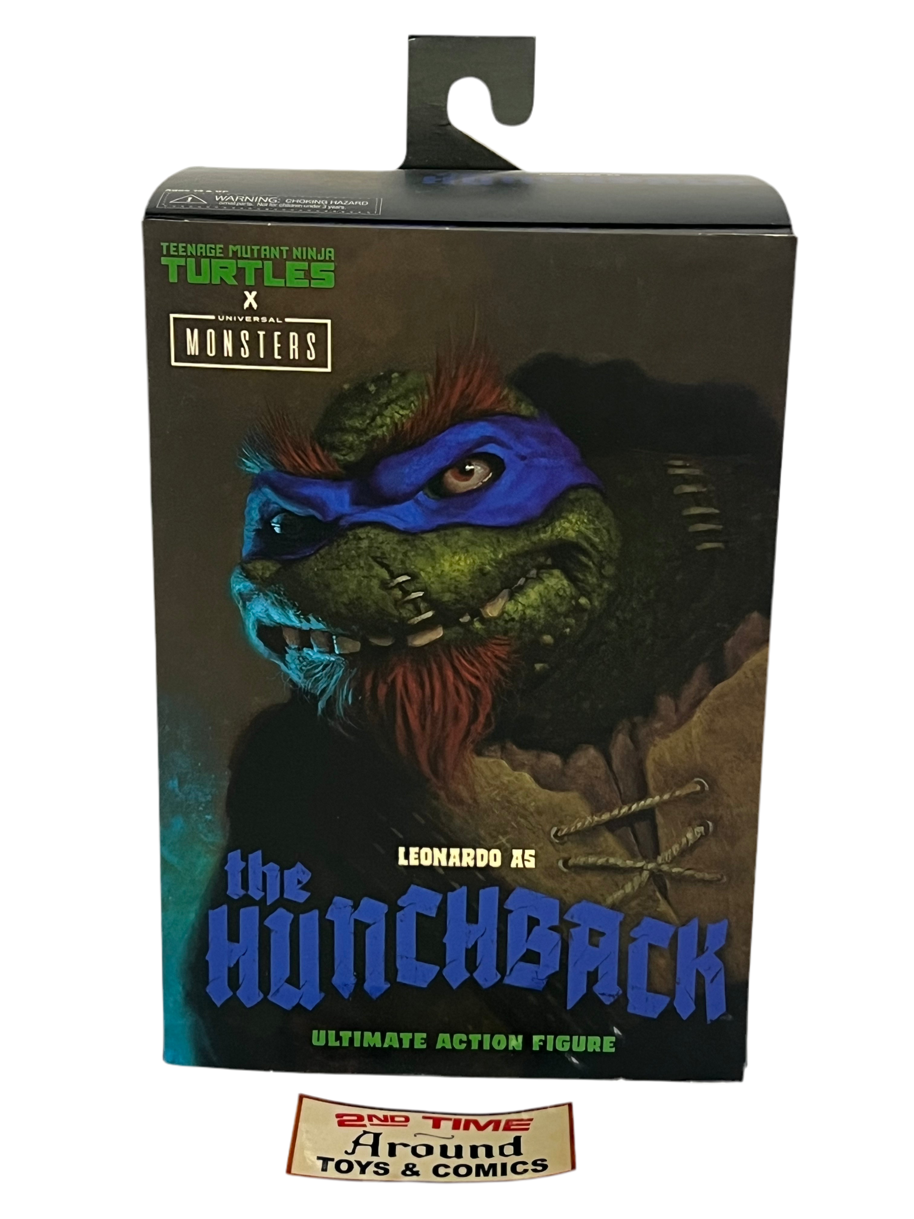 NECA TMNT Universal Monsters Leonardo As The Hunchback