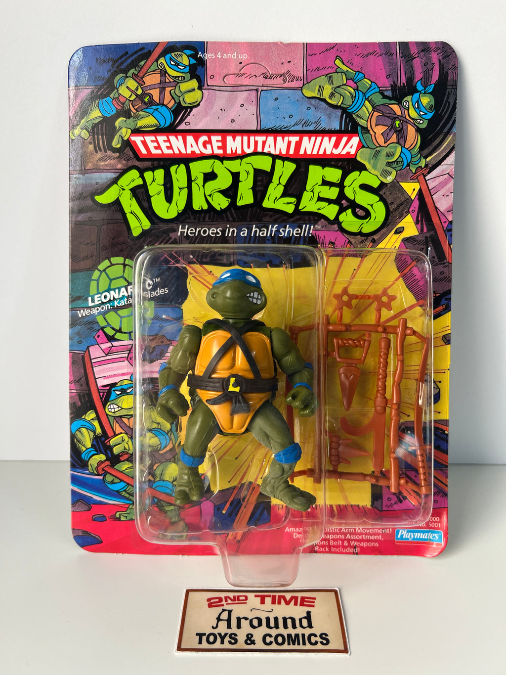 TMNT Leonardo 10-Back