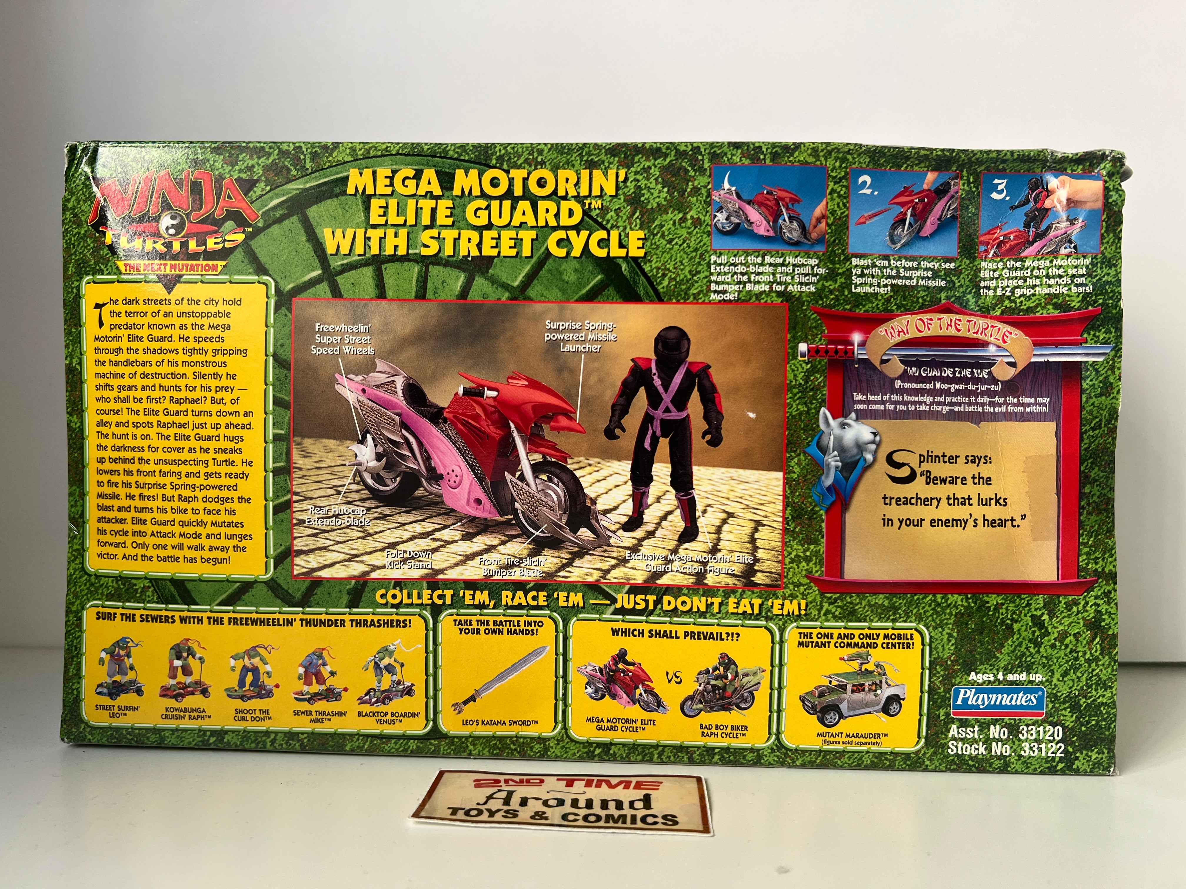 The Next Mutation Mega Motorin’ Elite Guard With Street Cycle