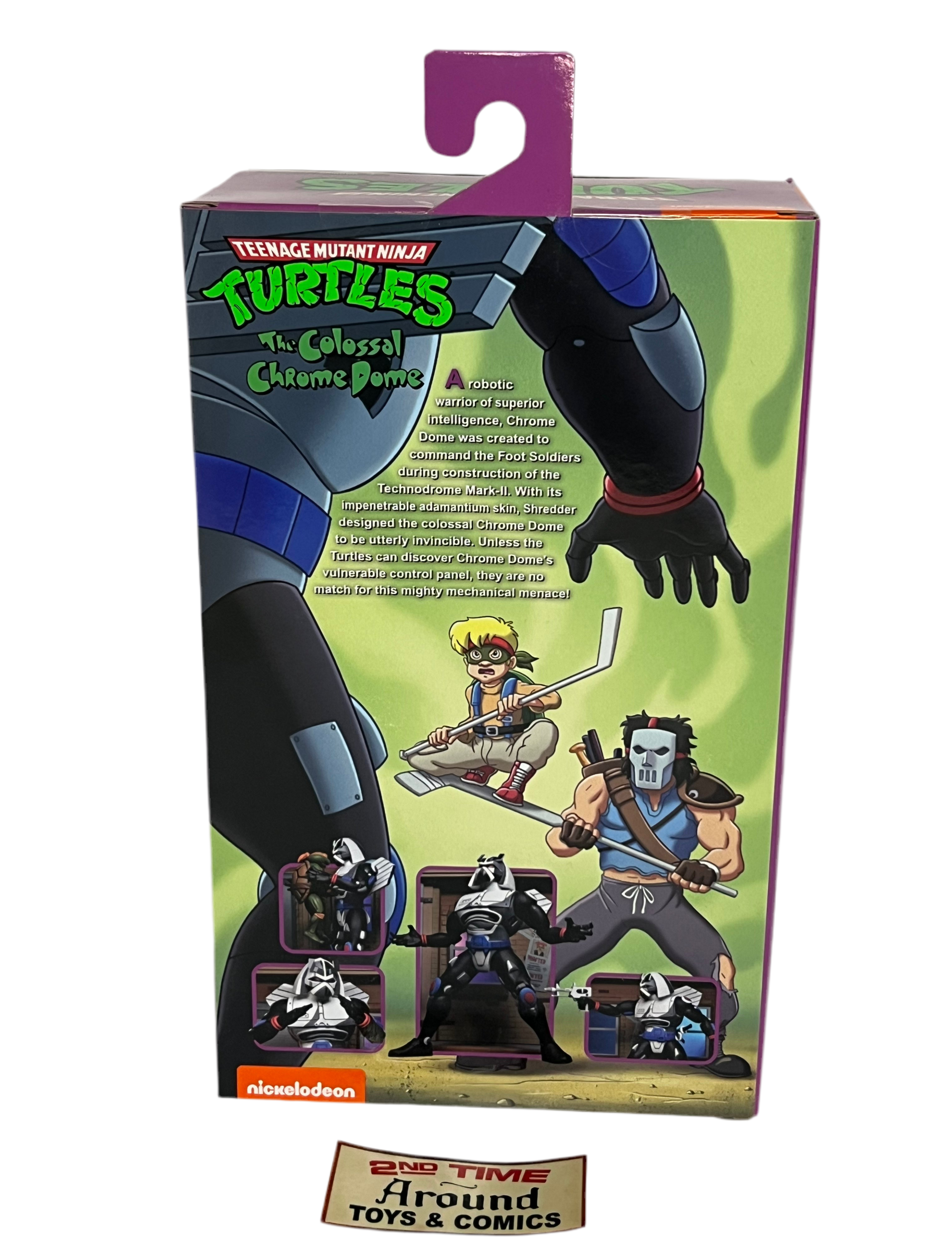 NECA TMNT Toon The Colossal Chrome Dome