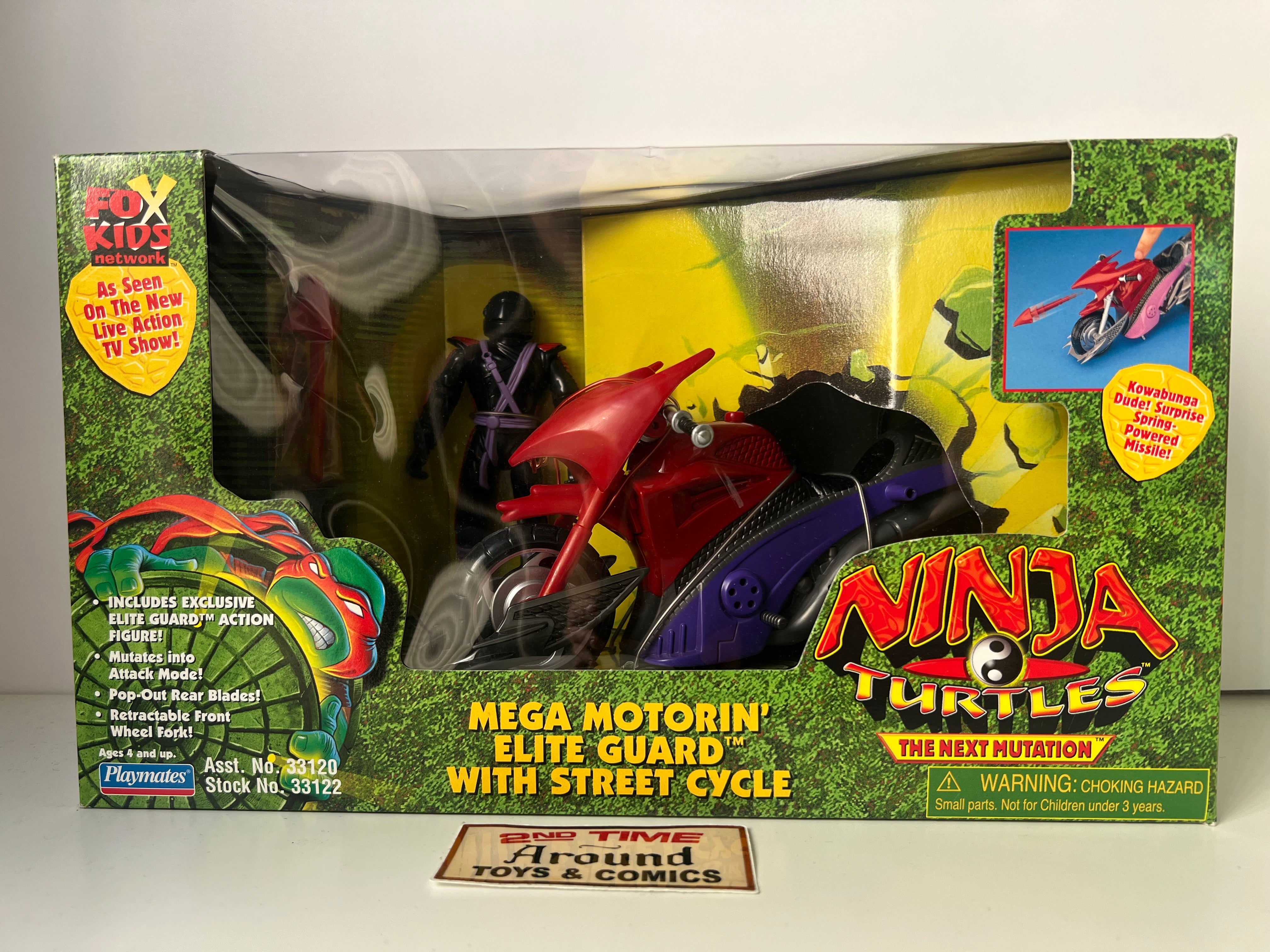The Next Mutation Mega Motorin’ Elite Guard With Street Cycle