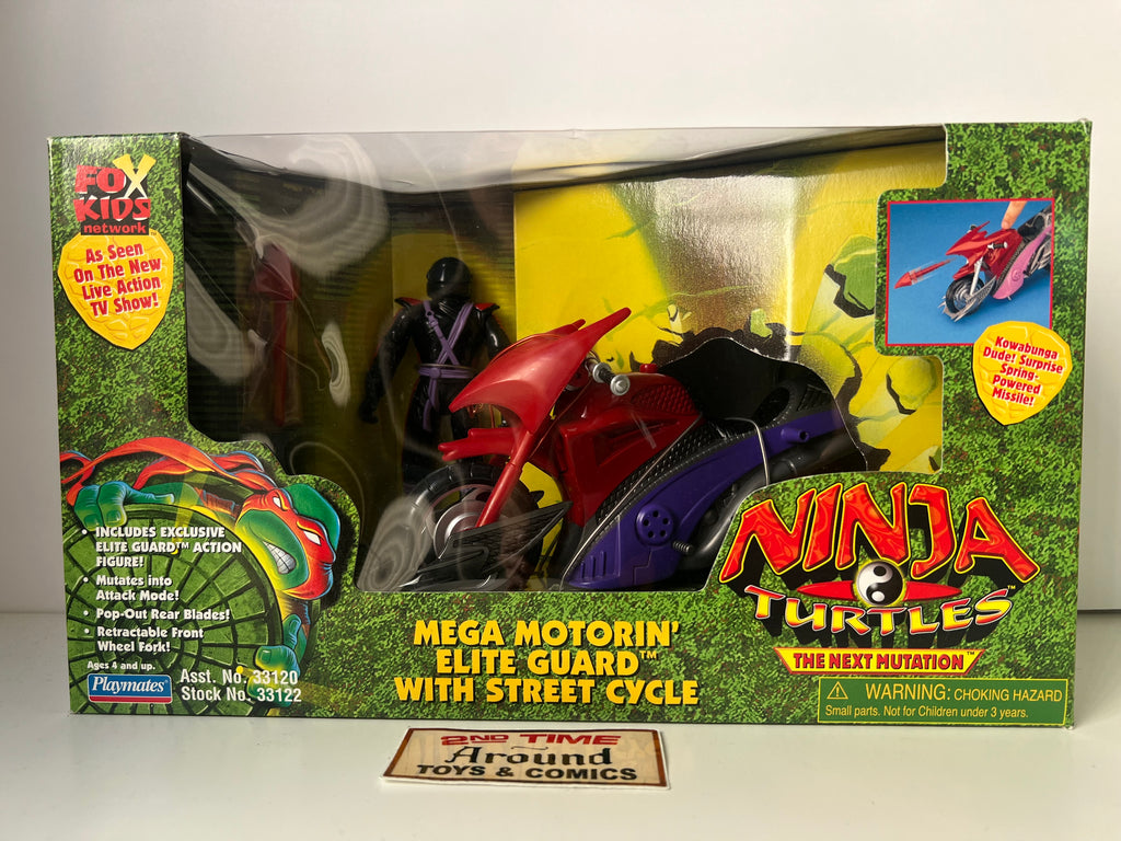 The Next Mutation Mega Motorin’ Elite Guard With Street Cycle