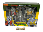 NECA TMNT Toon Super Bebop And Mighty Rocksteady 2 Pack