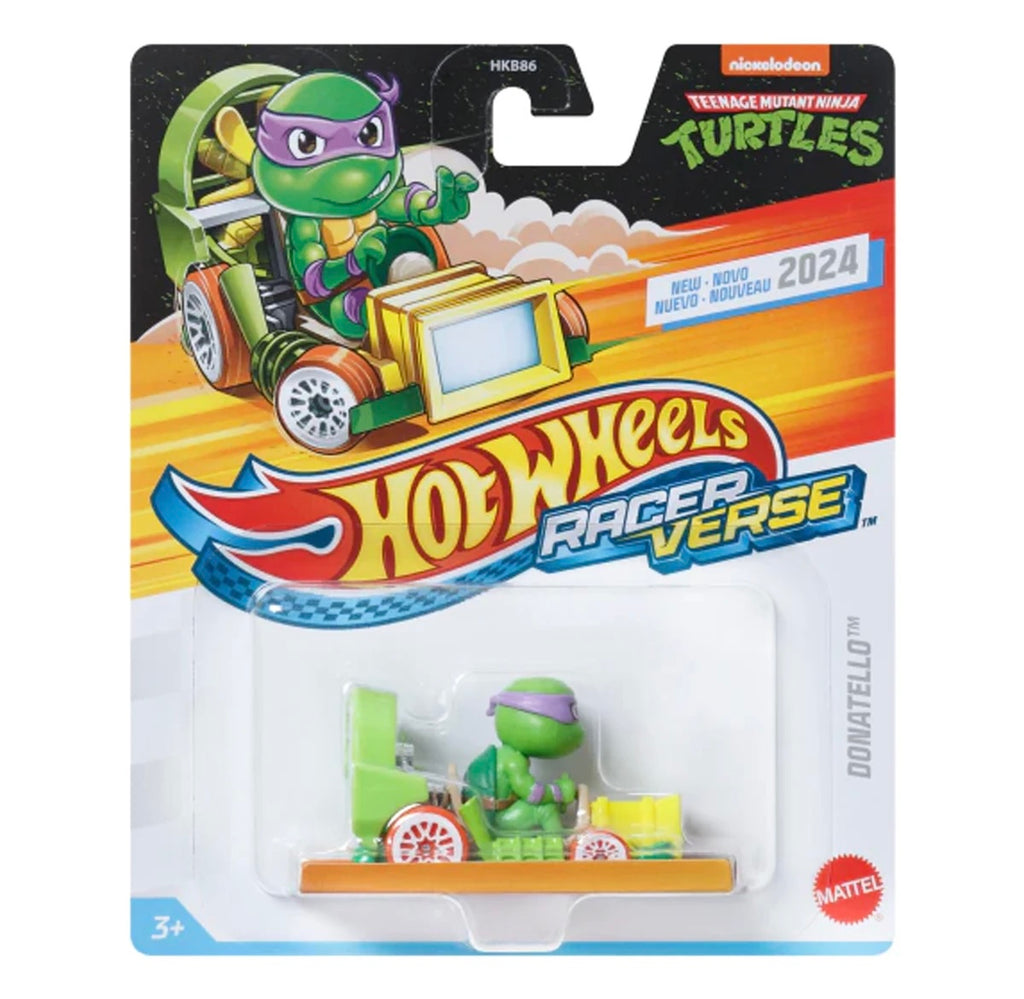 Hot Wheels Racer Verse Donatello