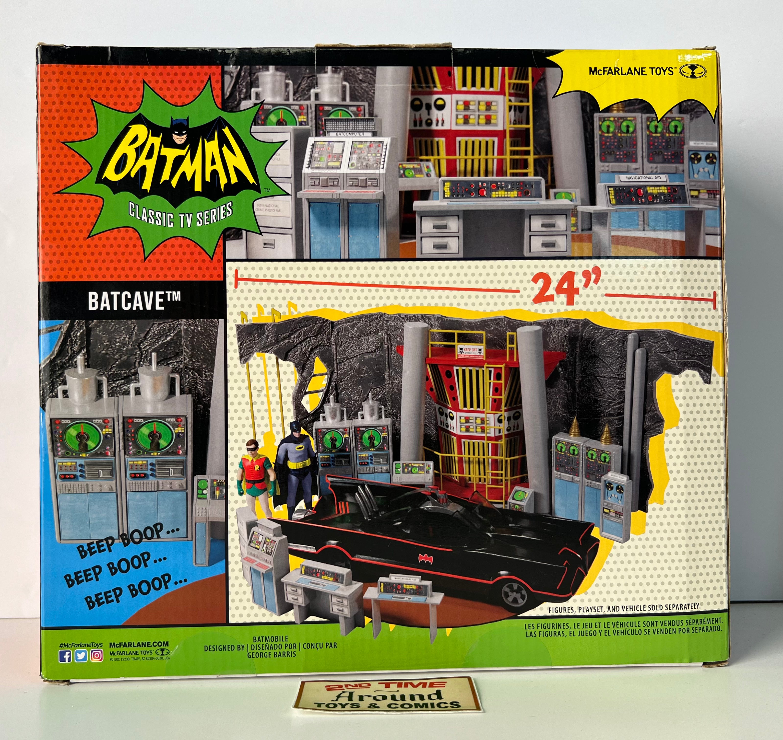 Batman Classic TV Series Batcave Playset