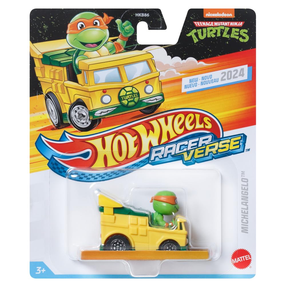 Hot Wheels Racer Verse Michelangelo