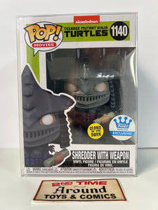 Funko POP! Movies TMNT Super Shredder With Weapon GITD Funko Exclusive 1130