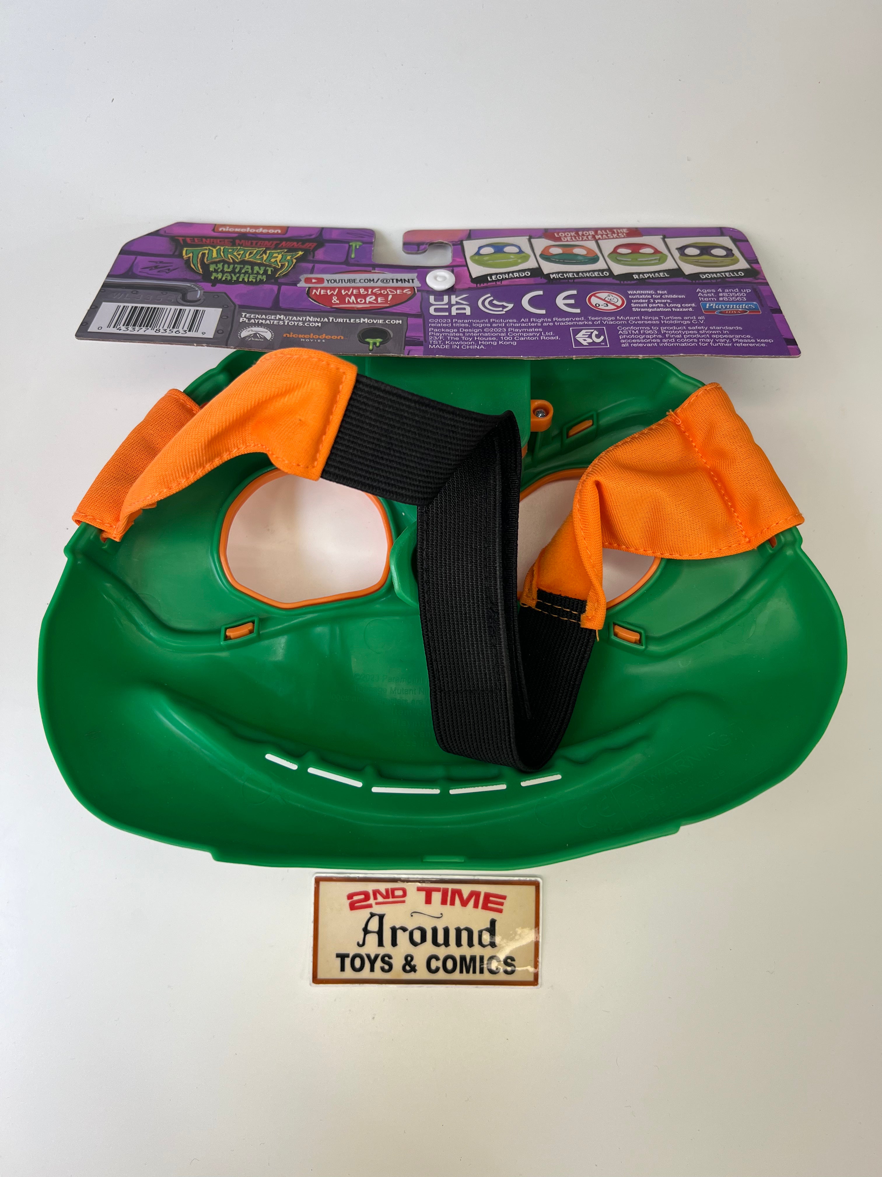 TMNT Mutant Mayhem Michelangelo Role Play Mask