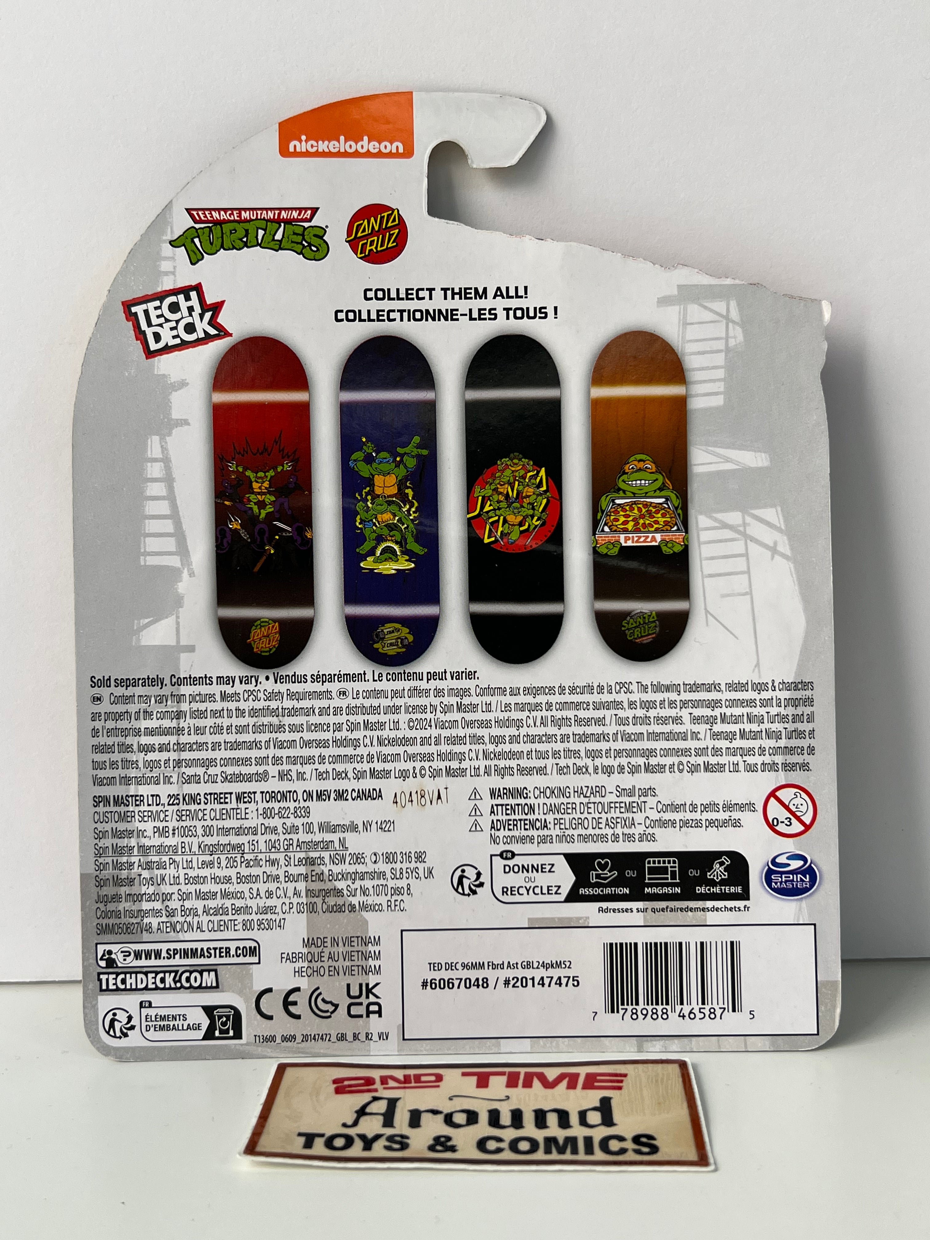 Tech Deck Santa Cruz TMNT Raphael