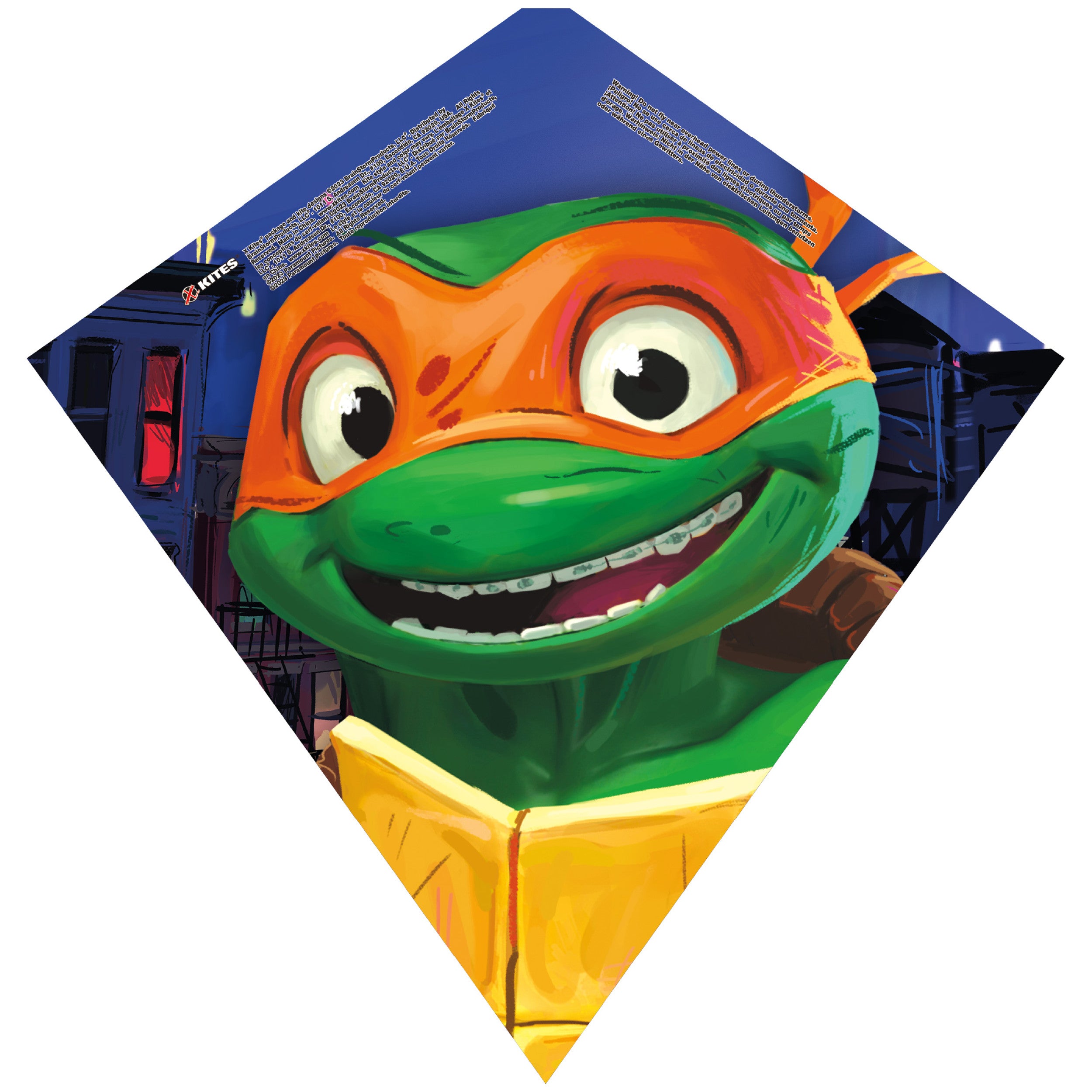 TMNT Mutant Mayhem Michelangelo Kite