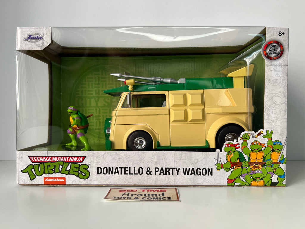 Jada TMNT 1:18 Donatello & Party Wagon Die Cast
