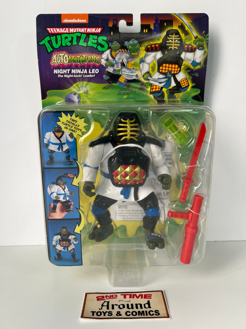 TMNT Retro Auto Mutations Night Ninja Leo