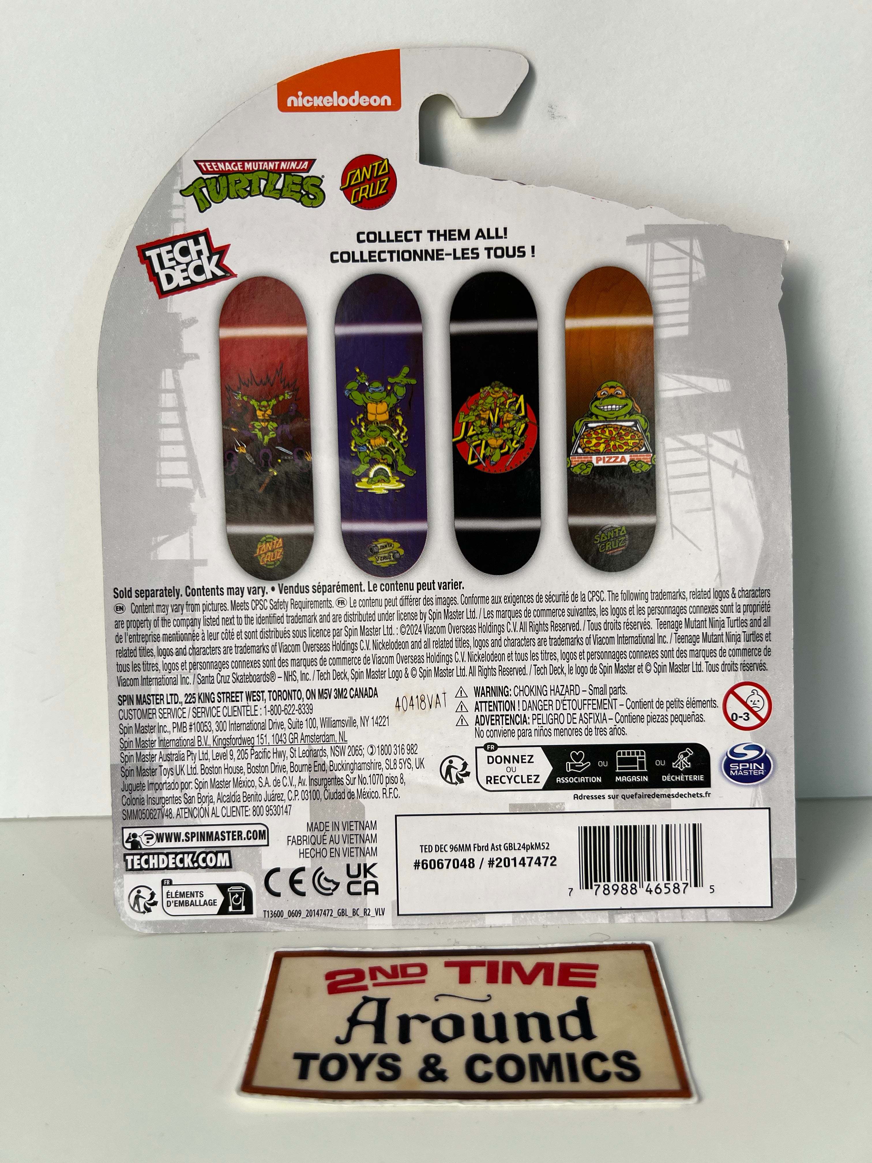 Tech Deck Santa Cruz TMNT Donatello