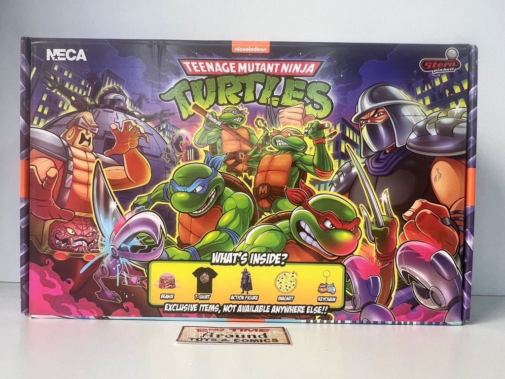 NECA TMNT Stern Pinball Loot Crate Box