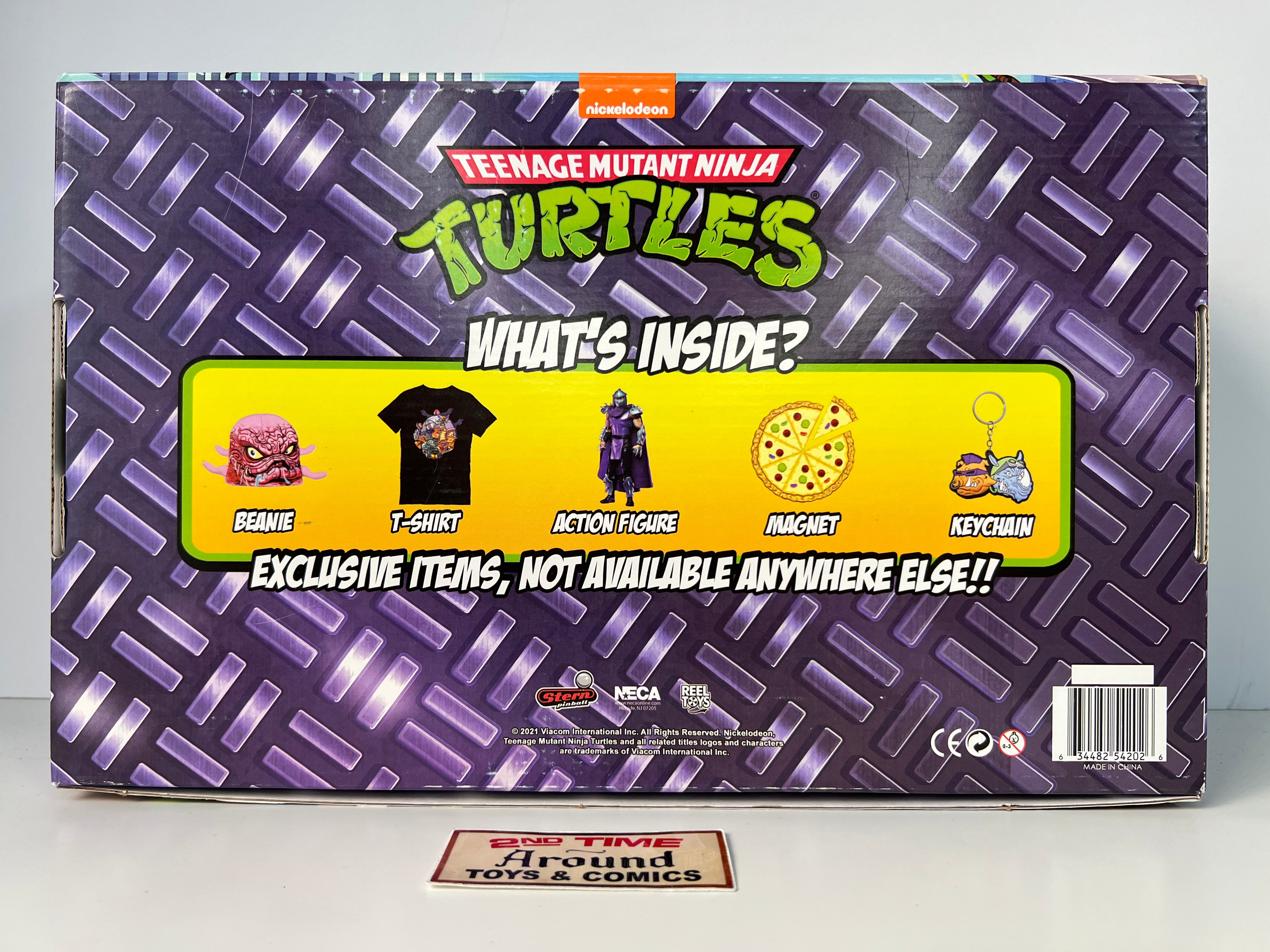 NECA TMNT Stern Pinball Loot Crate Box