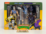 NECA Casey Jones VS Foot Soldier (Slashed) 2 Pack