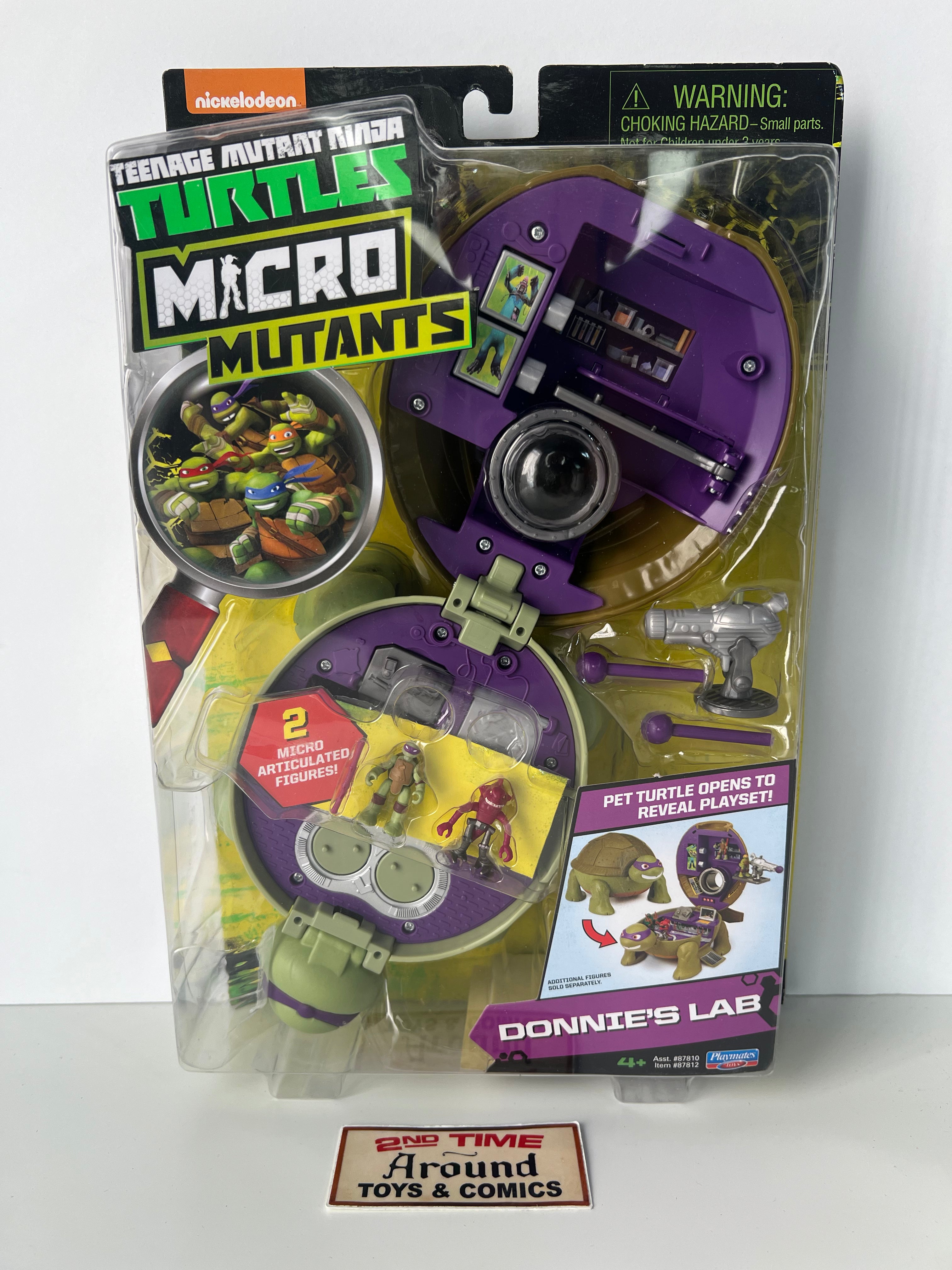 TMNT Micro Mutants Donnie’s Lab